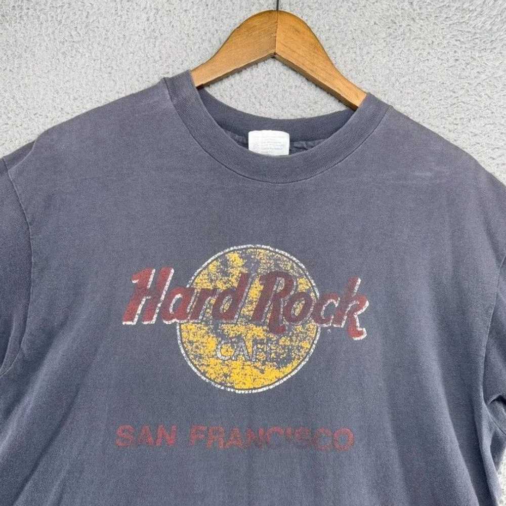 Hard Rock Cafe Authentic Retro Faded Gray Single … - image 2