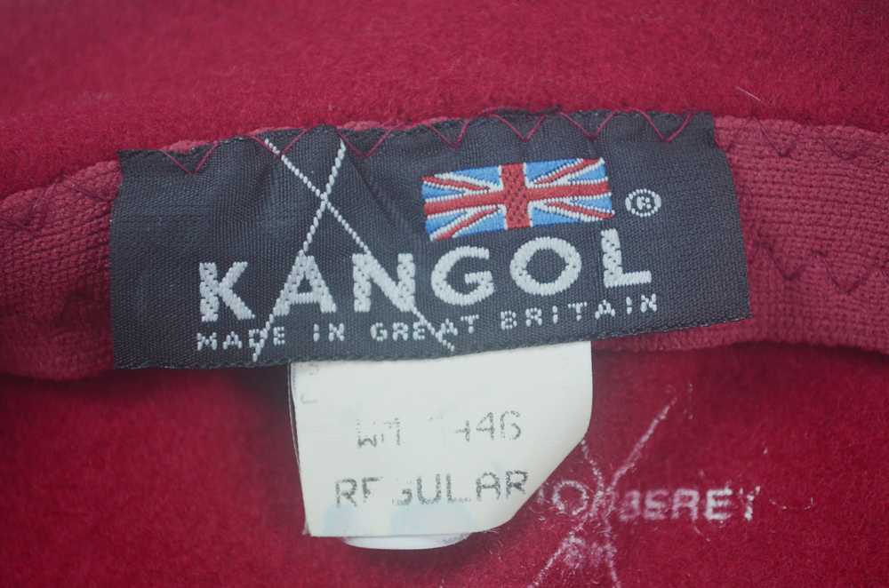 Kangol × Streetwear × Vintage 90s Kangol Wool Red… - image 7