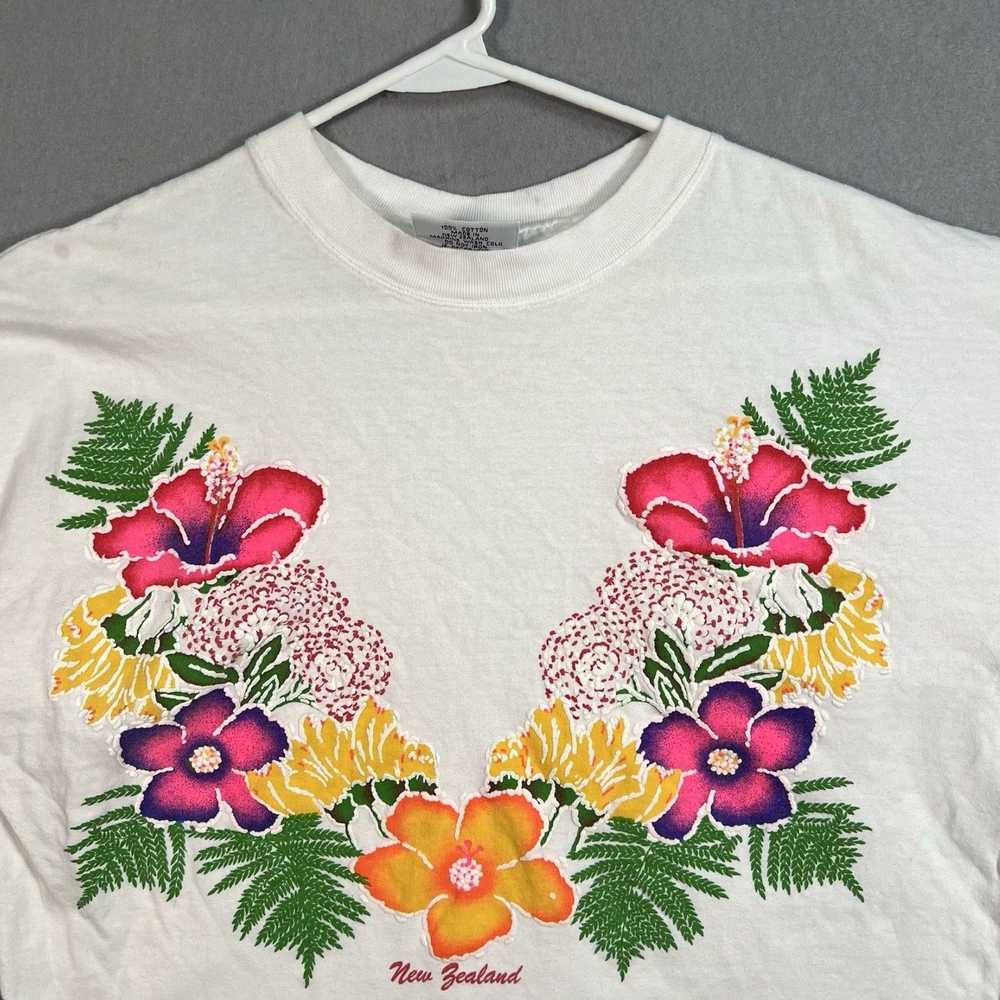 Etro Retro Nineties NZ Flower Bloom Graphic Tee f… - image 2