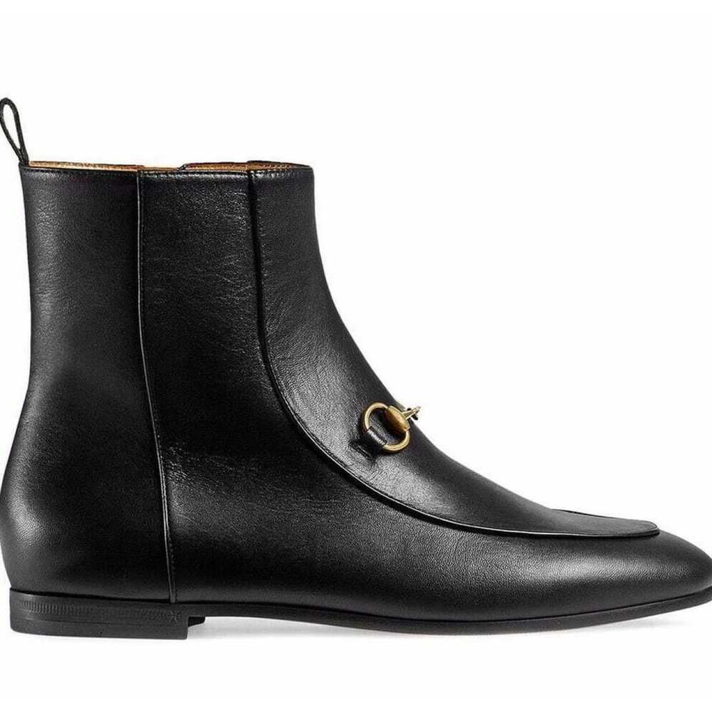 Gucci Leather boots - image 2