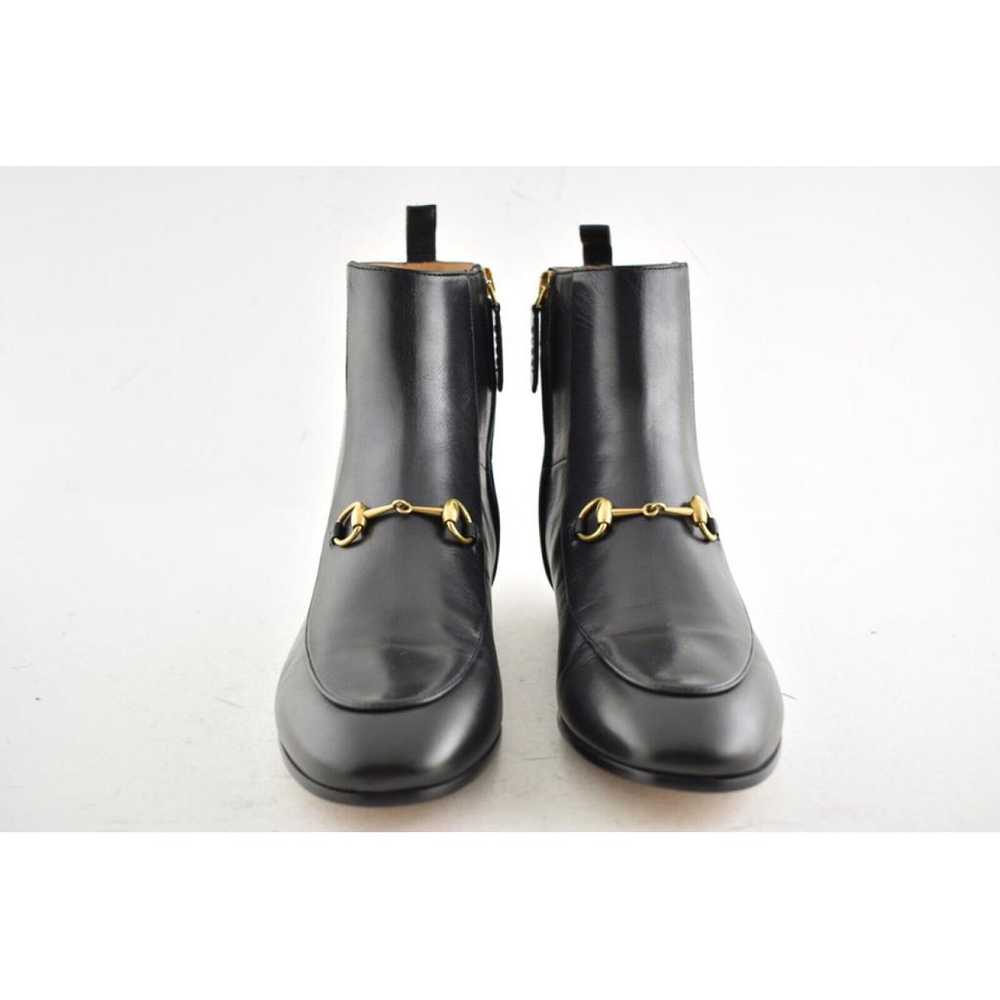 Gucci Leather boots - image 3