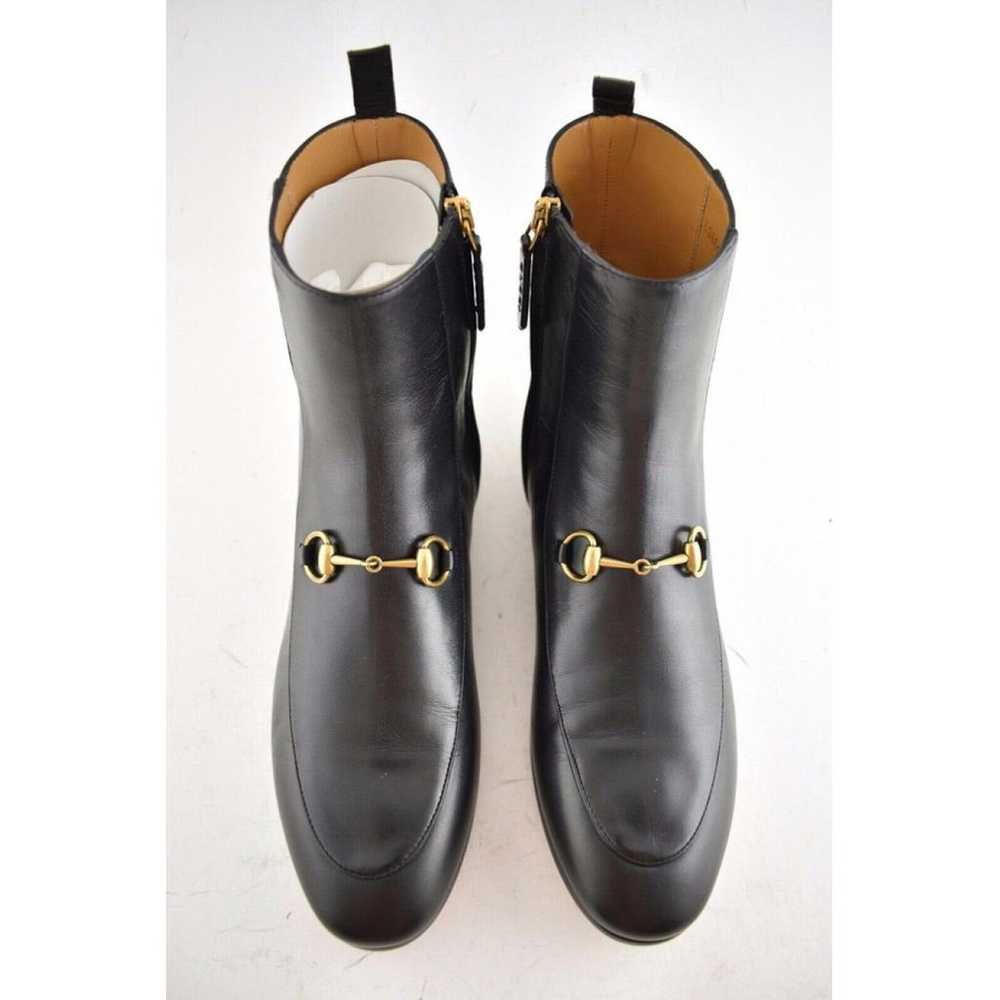 Gucci Leather boots - image 6