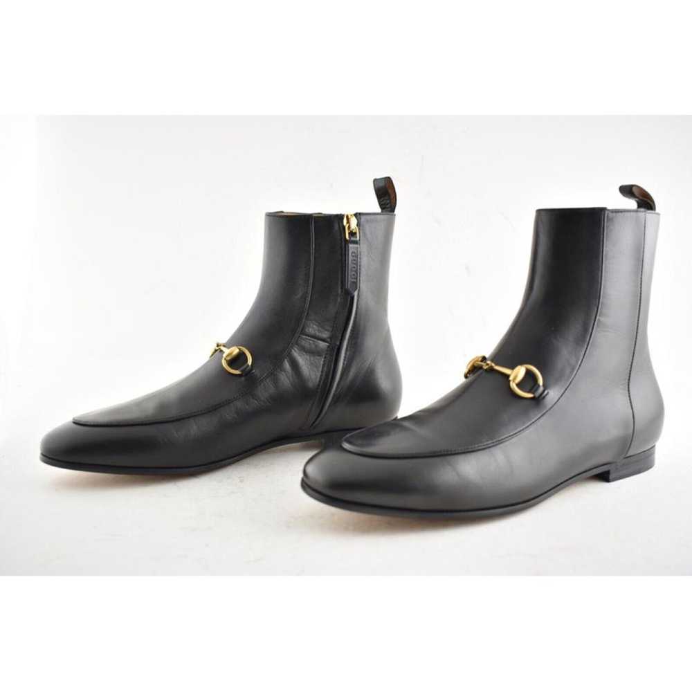 Gucci Leather boots - image 9