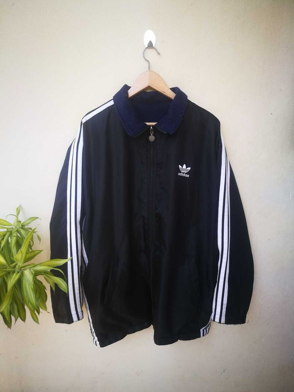 Adidas × Vintage Vintage Adidas Reversible Fleece… - image 2