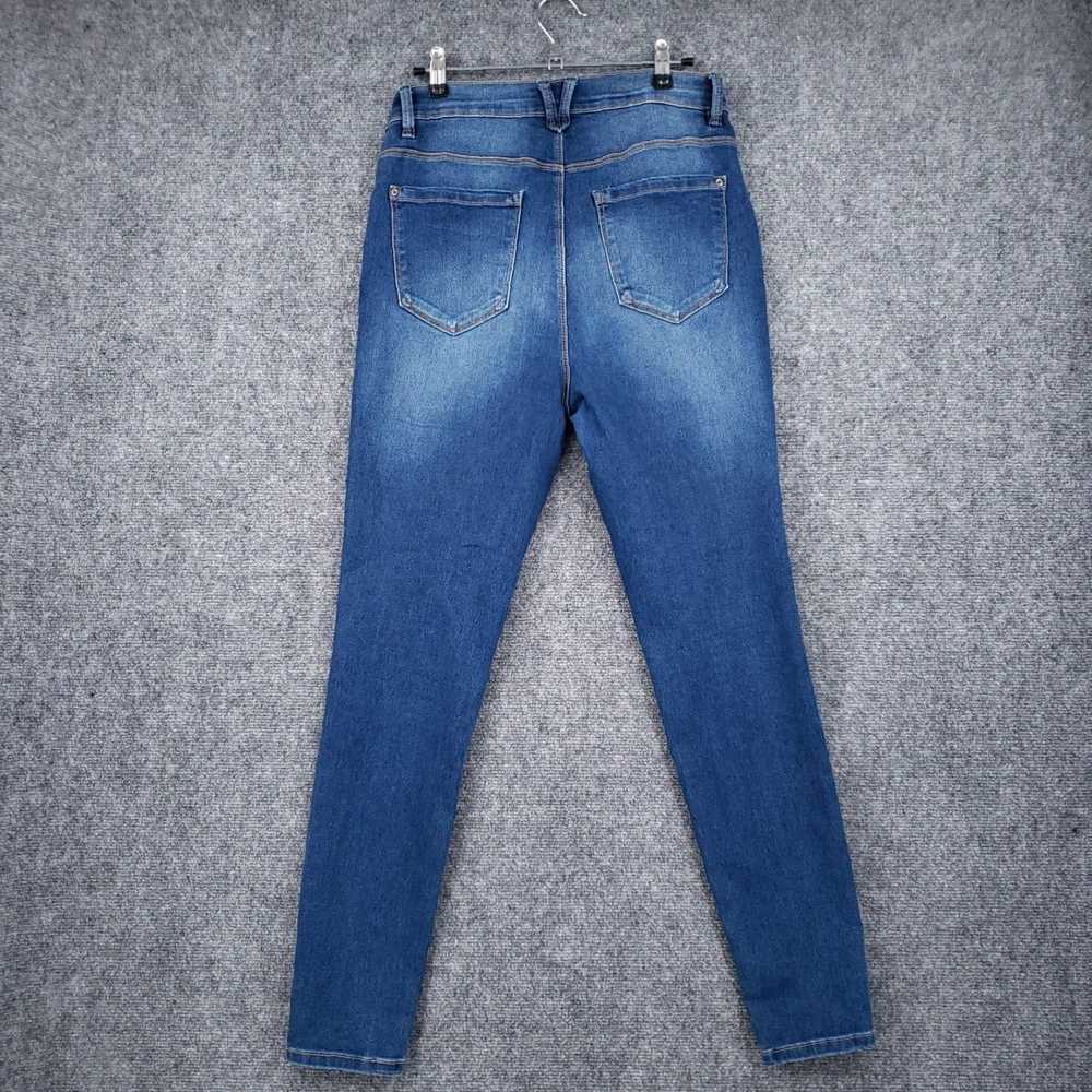 Vintage High Rise Medium Wash Denim Blue Essentia… - image 2