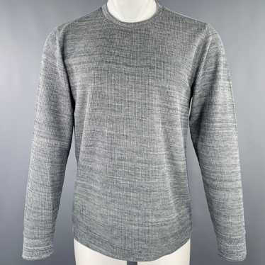 Vince VINCE Size M Grey Knit Cotton Polyester Cre… - image 1