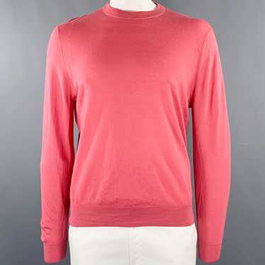 Paul Smith PAUL SMITH Pink Merino Wool Crew Neck … - image 1