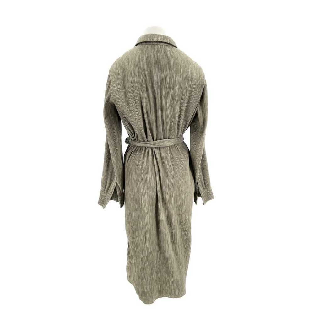 【関税込み】ANINE BING ミディアムドレス Anine Bing Addison Dress Black Long Sleeve V Neck Poplin
