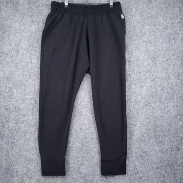 Free People High Rise Black Sweatpants Pull On Jog