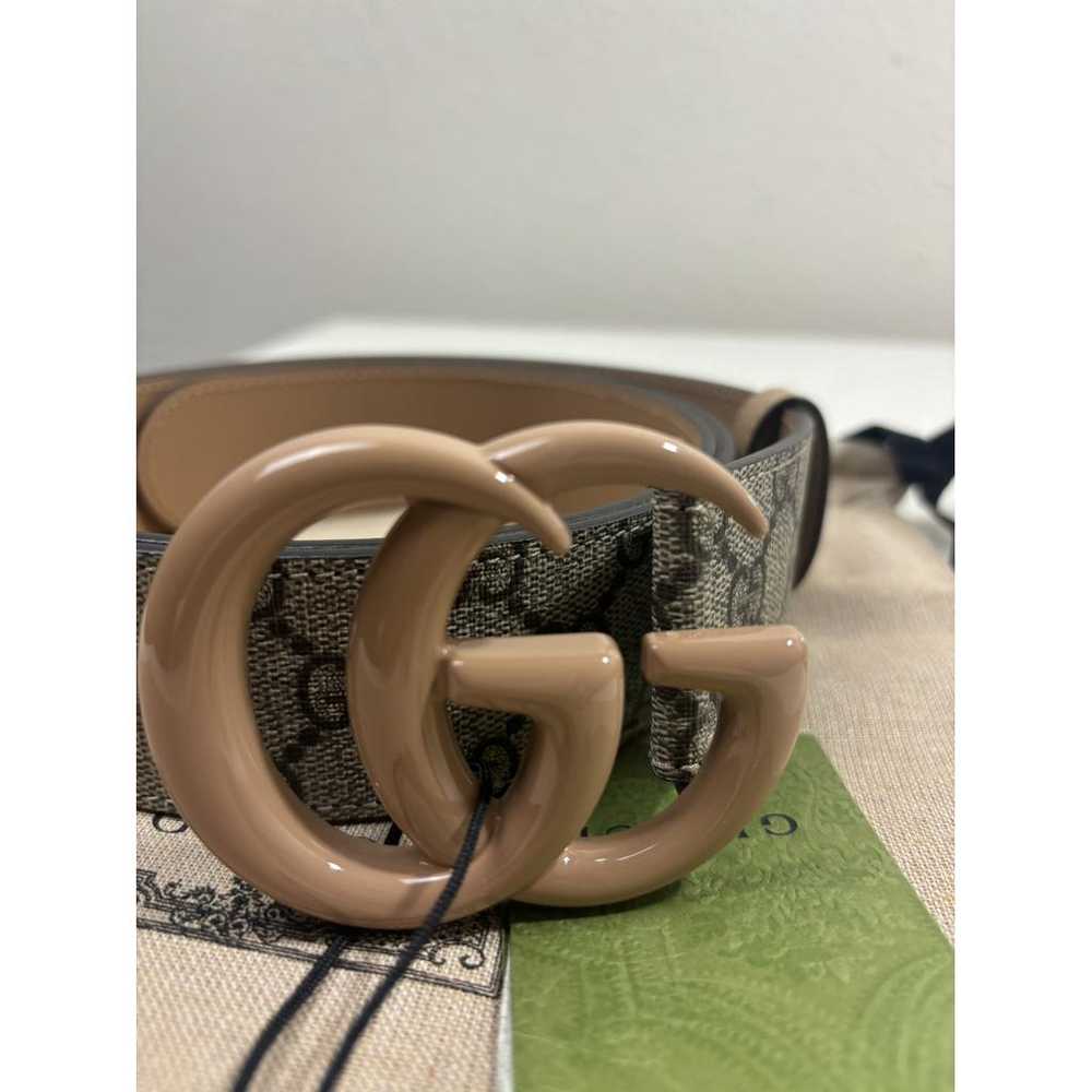 Gucci Gg Buckle leather belt - image 3