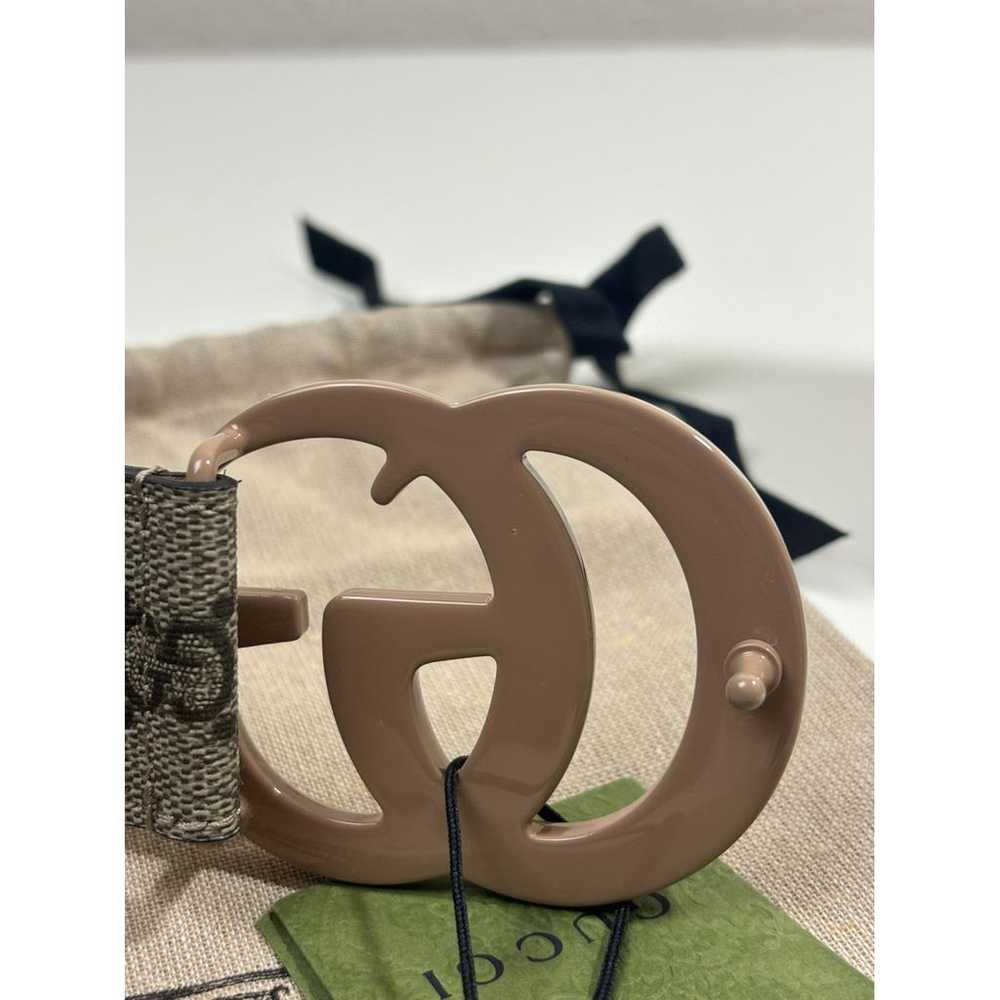 Gucci Gg Buckle leather belt - image 4