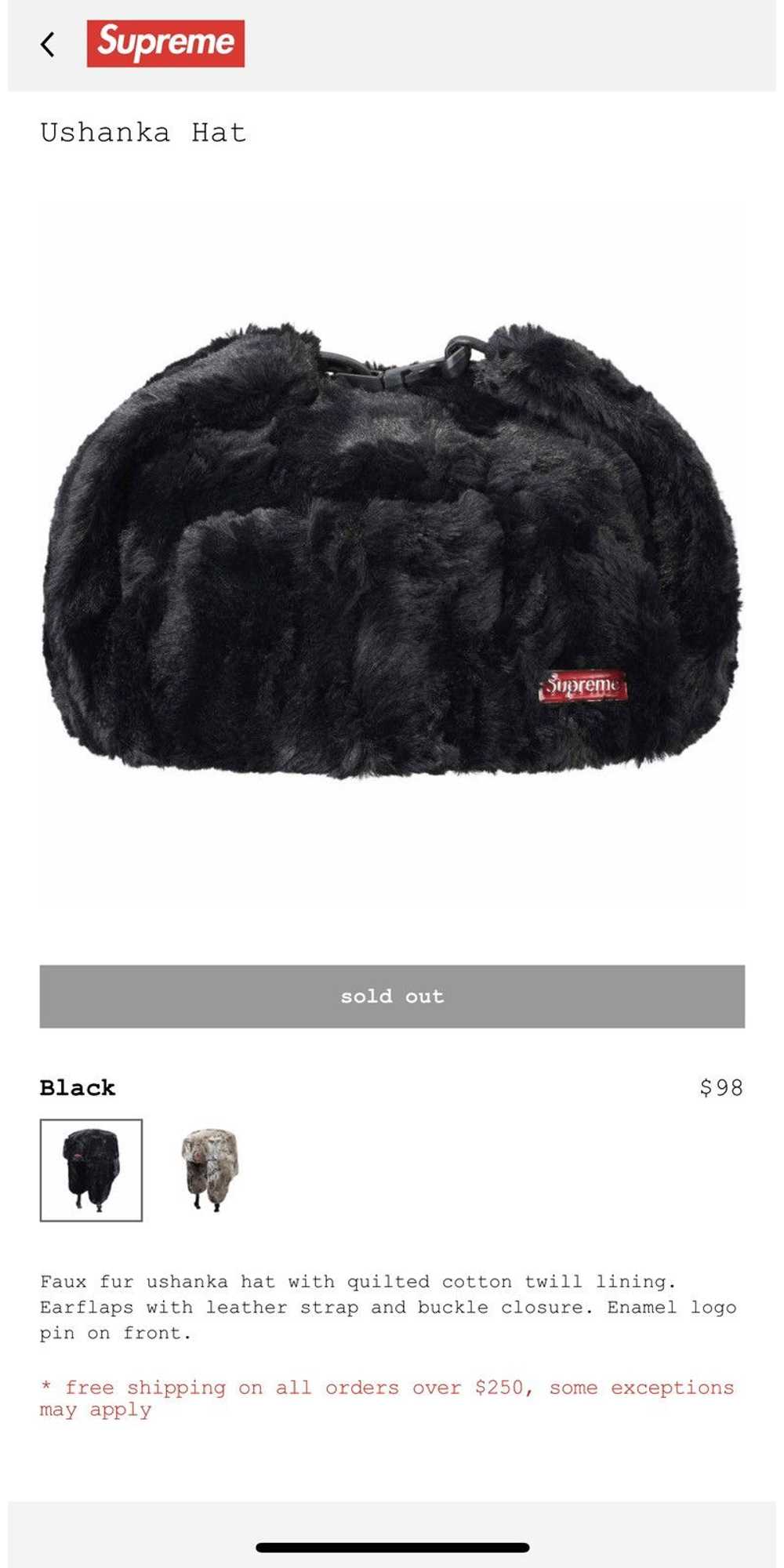 Supreme Supreme ushanka hat - image 3