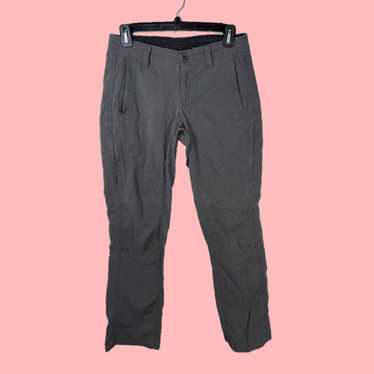 Vintage Gray Cargo Hiking Pants for Women with Sh… - image 1