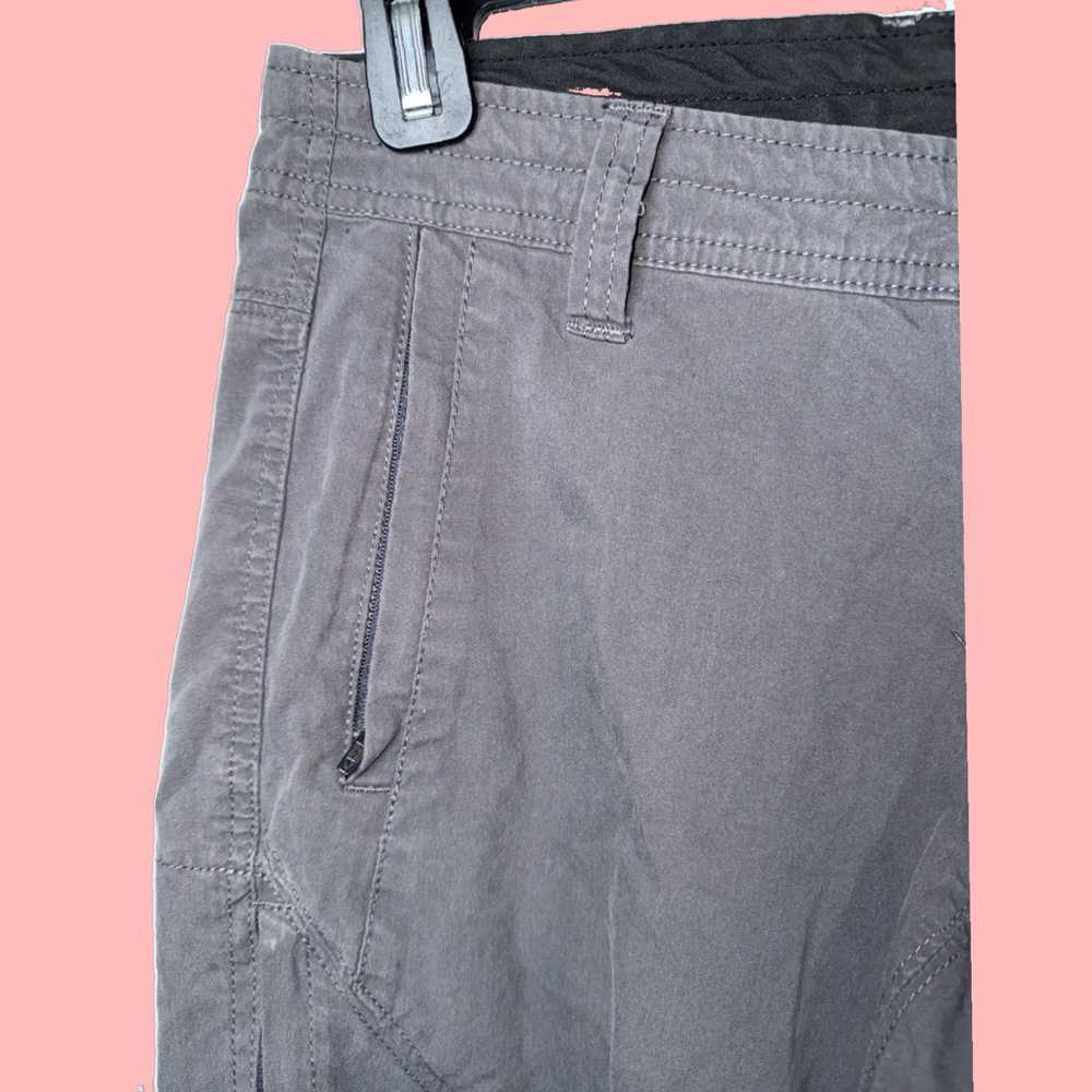 Vintage Gray Cargo Hiking Pants for Women with Sh… - image 2