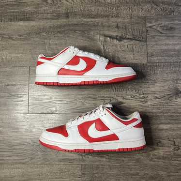 Nike × Streetwear × Vintage Nike dunk Low champio… - image 1