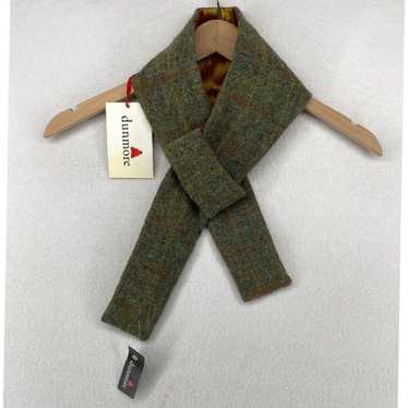 Harris Tweed Authentic Scottish Green Wool Check … - image 1