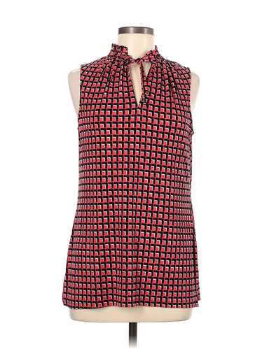 MICHAEL Michael Kors Women Red Sleeveless Blouse M