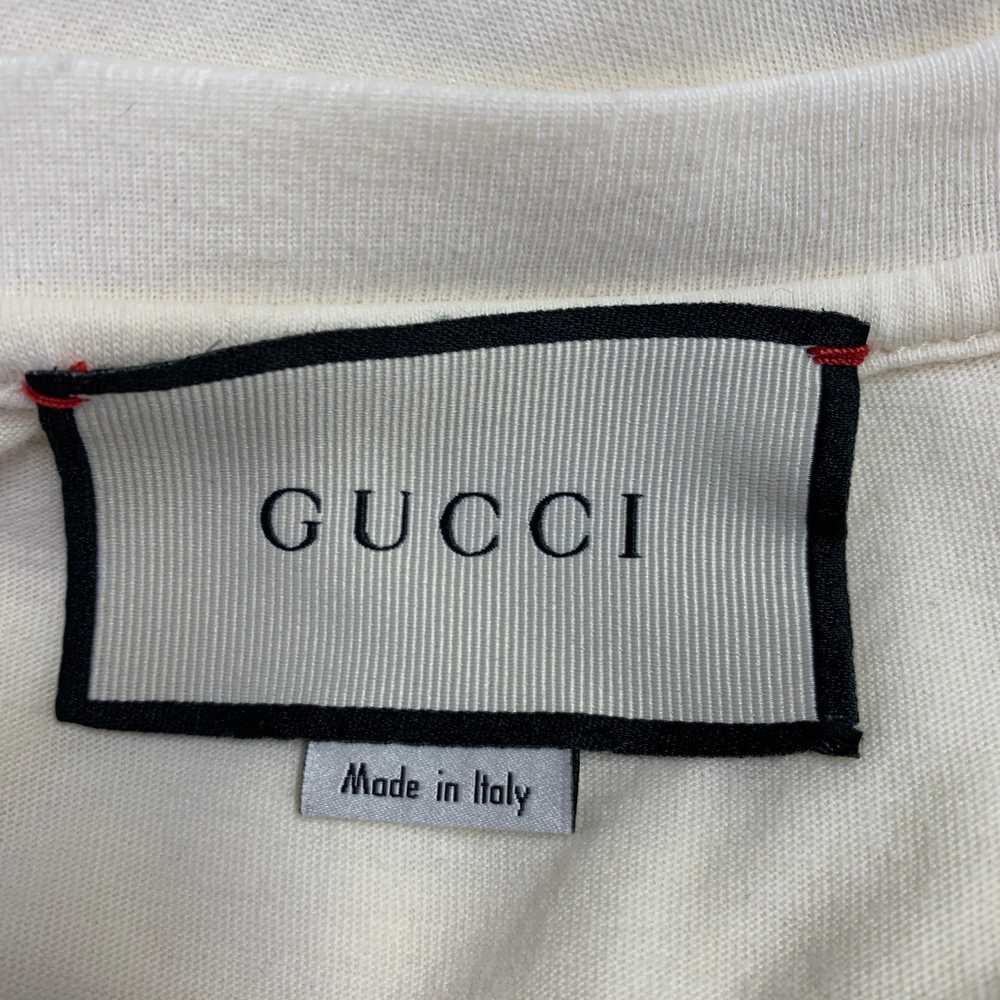 Gucci GUCCI Cream Red Black Print hort leeve T-sh… - image 5