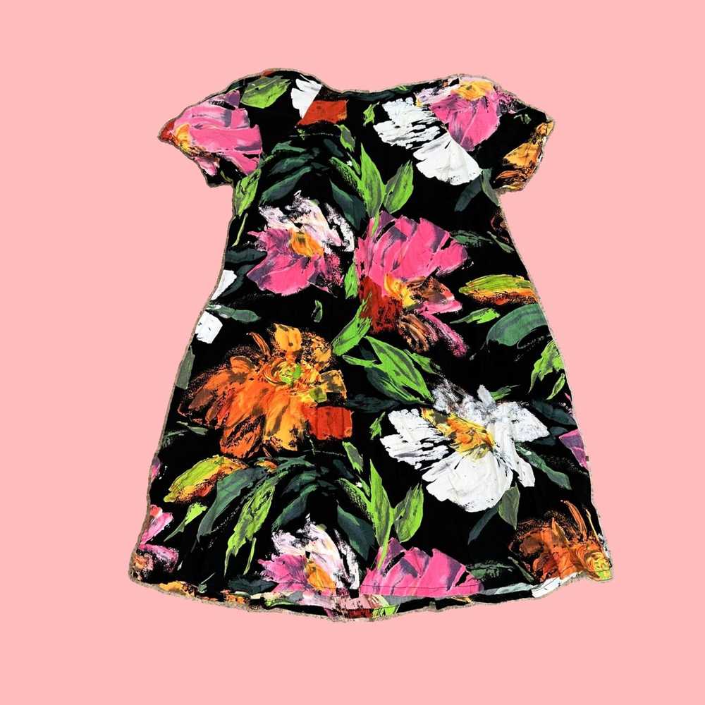 Jams World Womens Multicolor Bold Floral Print Mi… - image 7