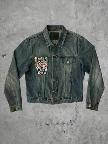 Gucci Gucci Denim Jacket With Pins