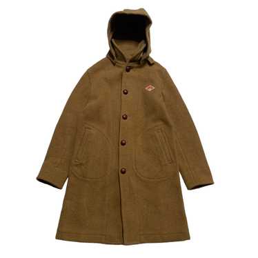 Danton Danton Hooded Wool Long Jacket - image 1