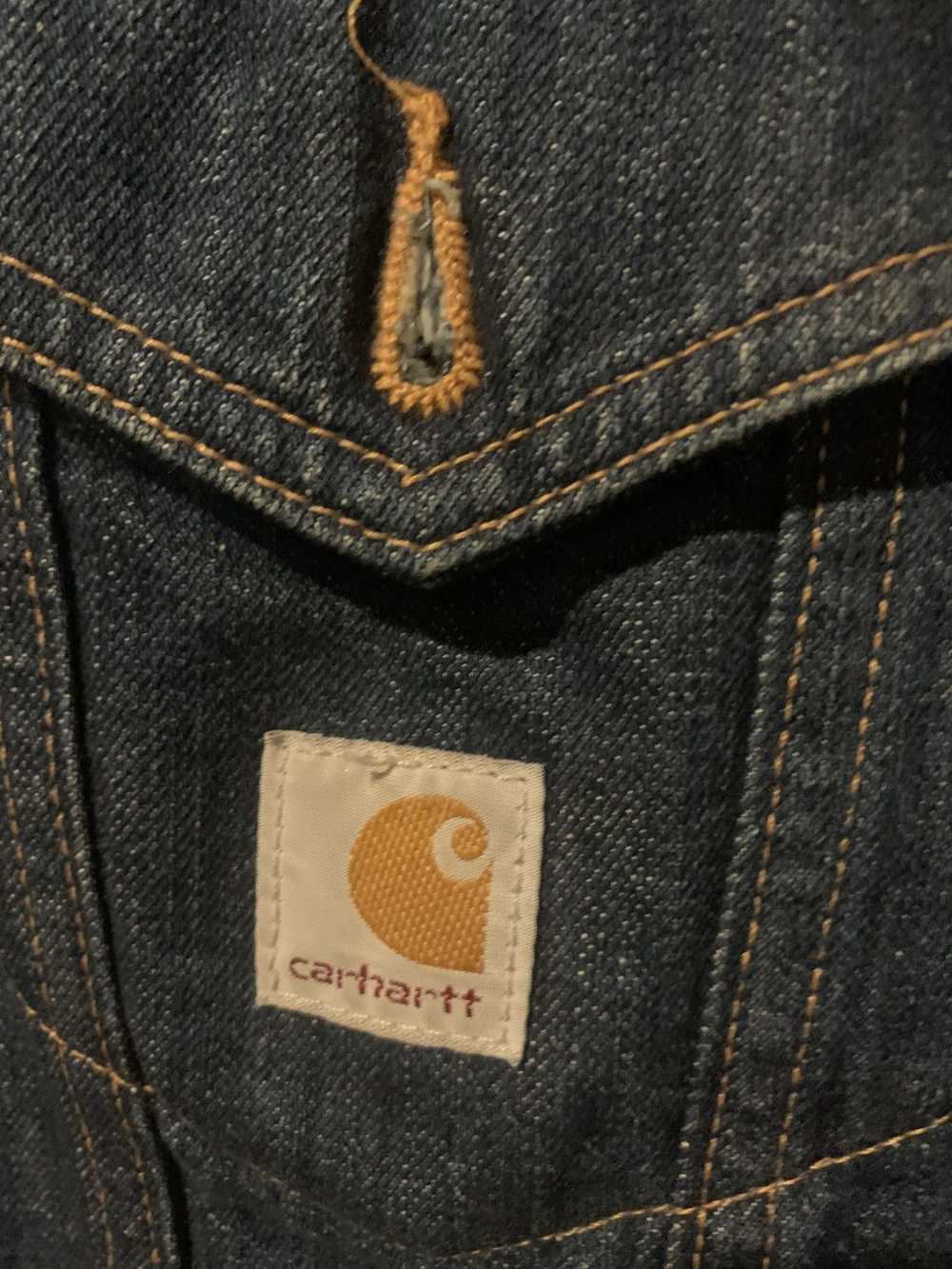 Carhartt Carhartt Wool-Lined Denim Jacket - image 3