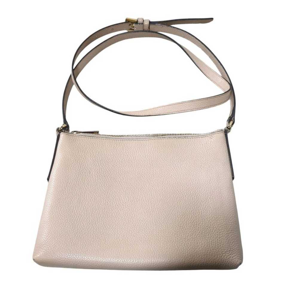 FURLA Shoulder Bag Pink Beige with Crossbody Stra… - image 2