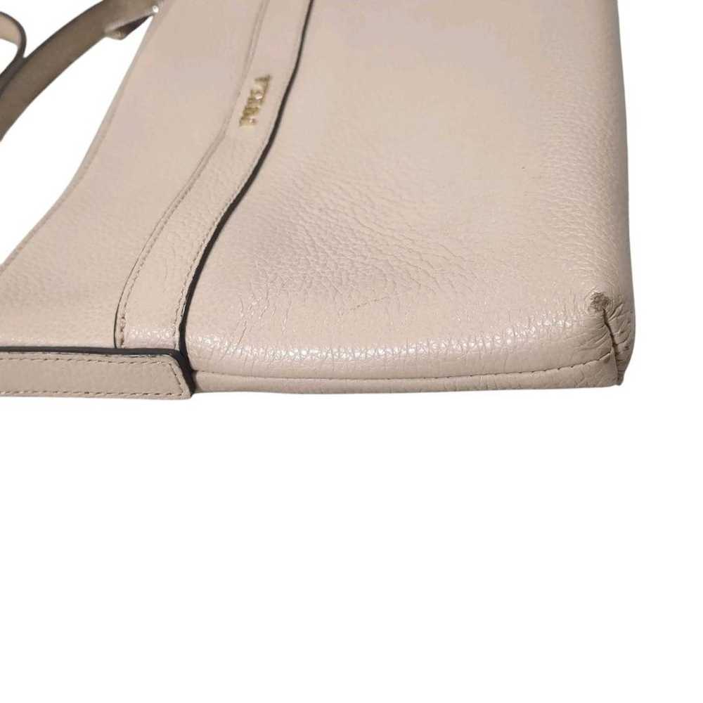 FURLA Shoulder Bag Pink Beige with Crossbody Stra… - image 5