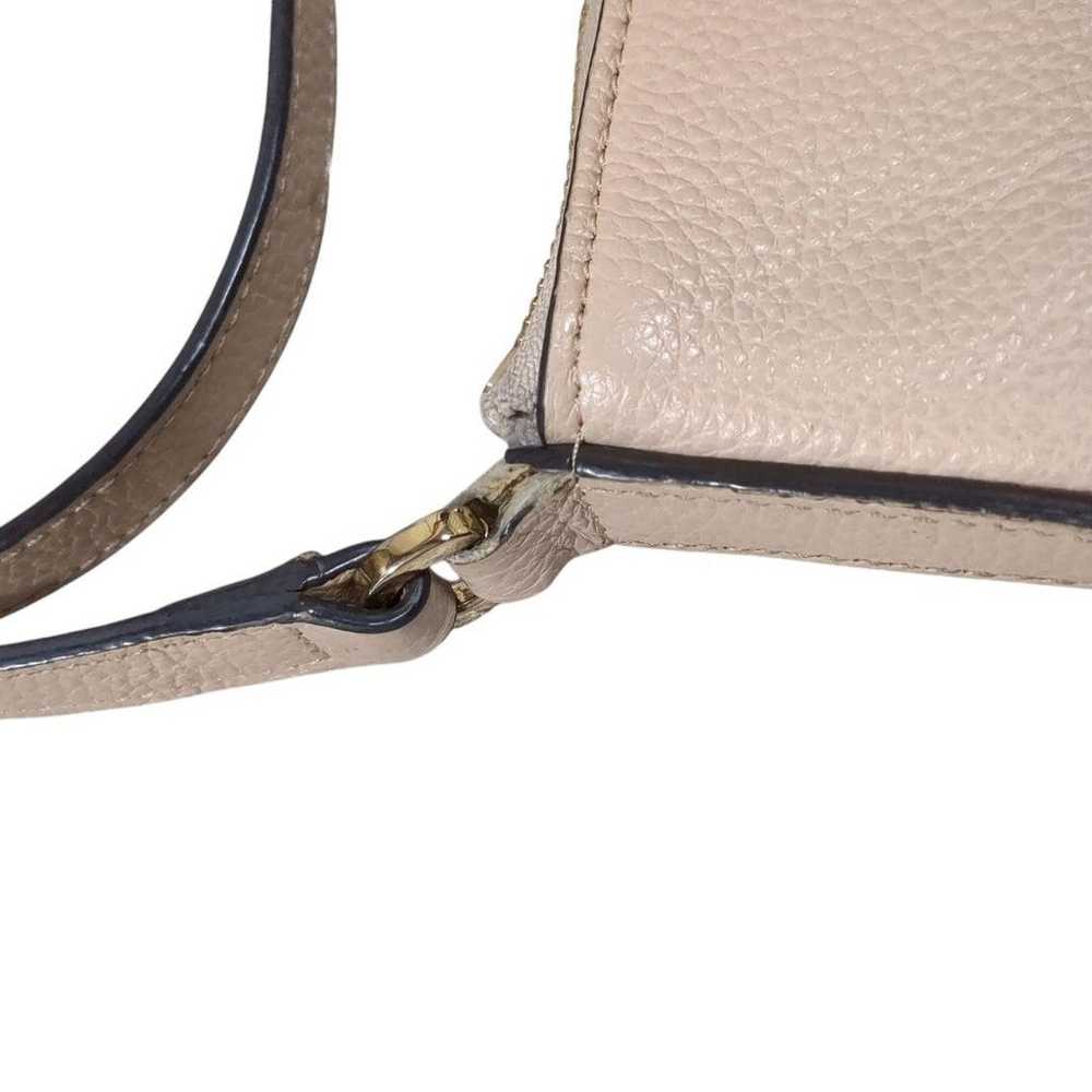 FURLA Shoulder Bag Pink Beige with Crossbody Stra… - image 6