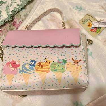 RARE selling Pokémon Loungefly 151 All Over Print Purse SEE PHOTOS