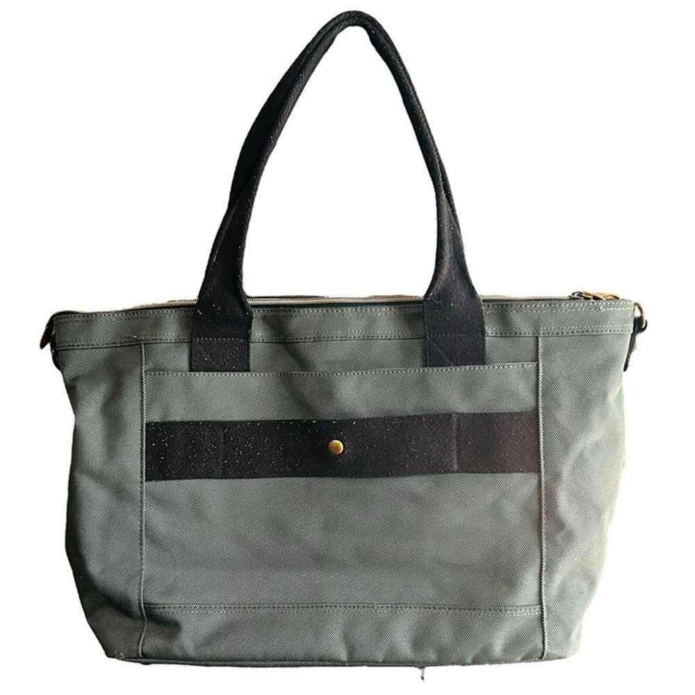 Bianchi Dibase Canvas  Tote Travel Weekend Bag Gr… - image 12