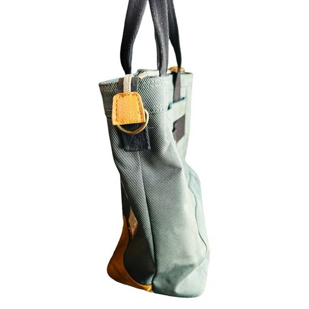 Bianchi Dibase Canvas  Tote Travel Weekend Bag Gr… - image 8