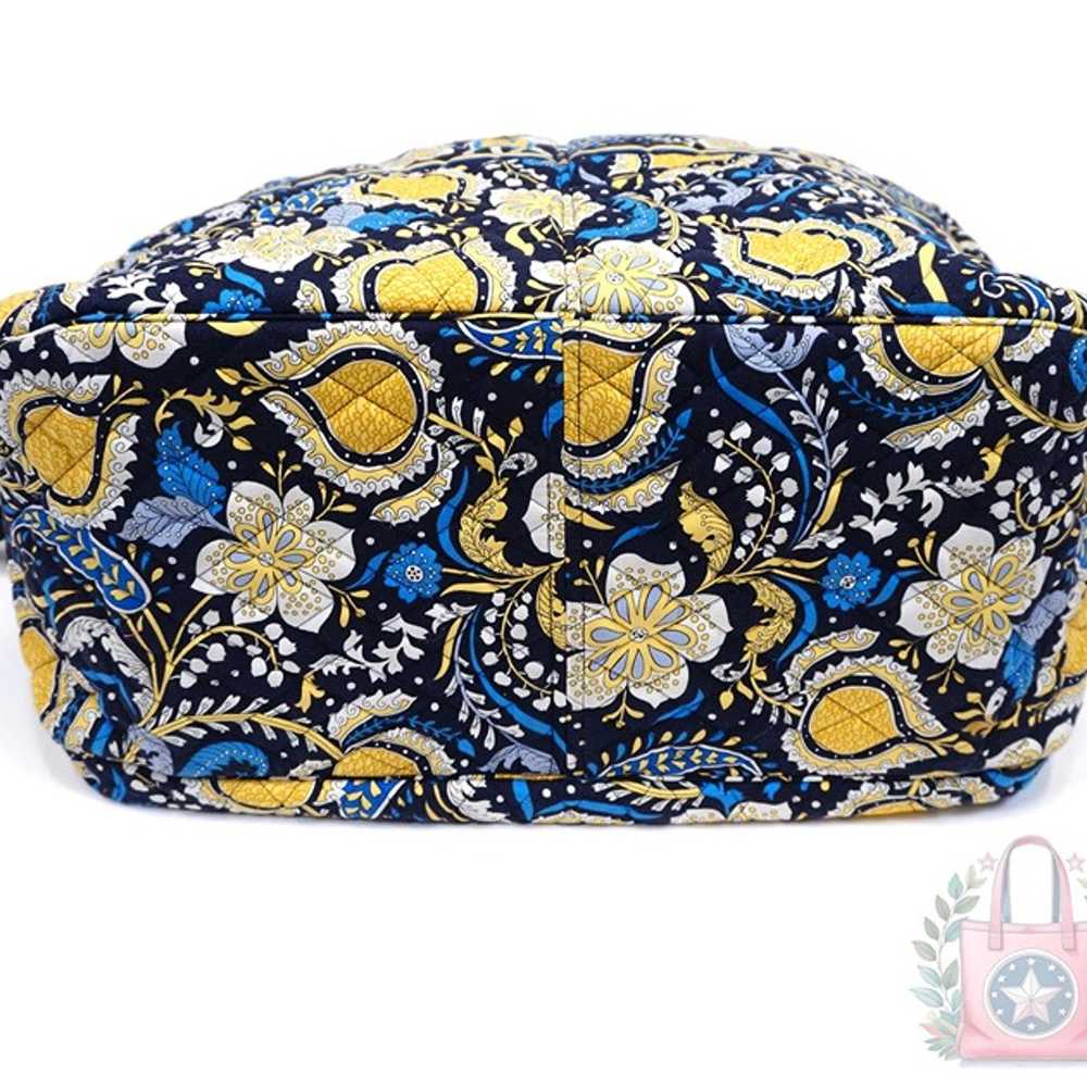 ❤️ vera bradley Ellie Blue Weekender Duffel Eleph… - image 5