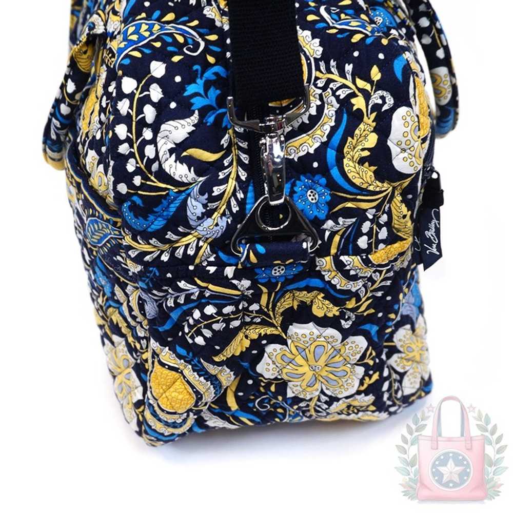 ❤️ vera bradley Ellie Blue Weekender Duffel Eleph… - image 6