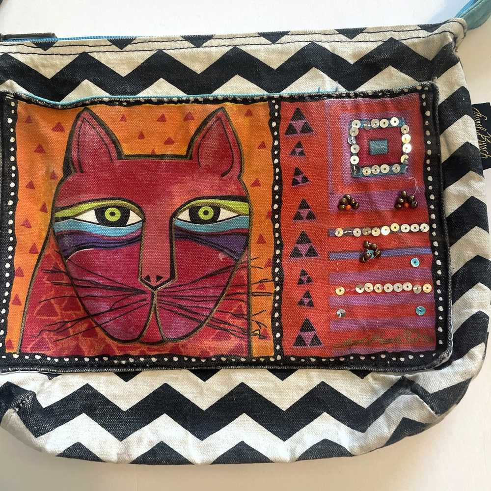 Laurel Burch Purse Lot ~ 3 Vintage Bags for Cat L… - image 11