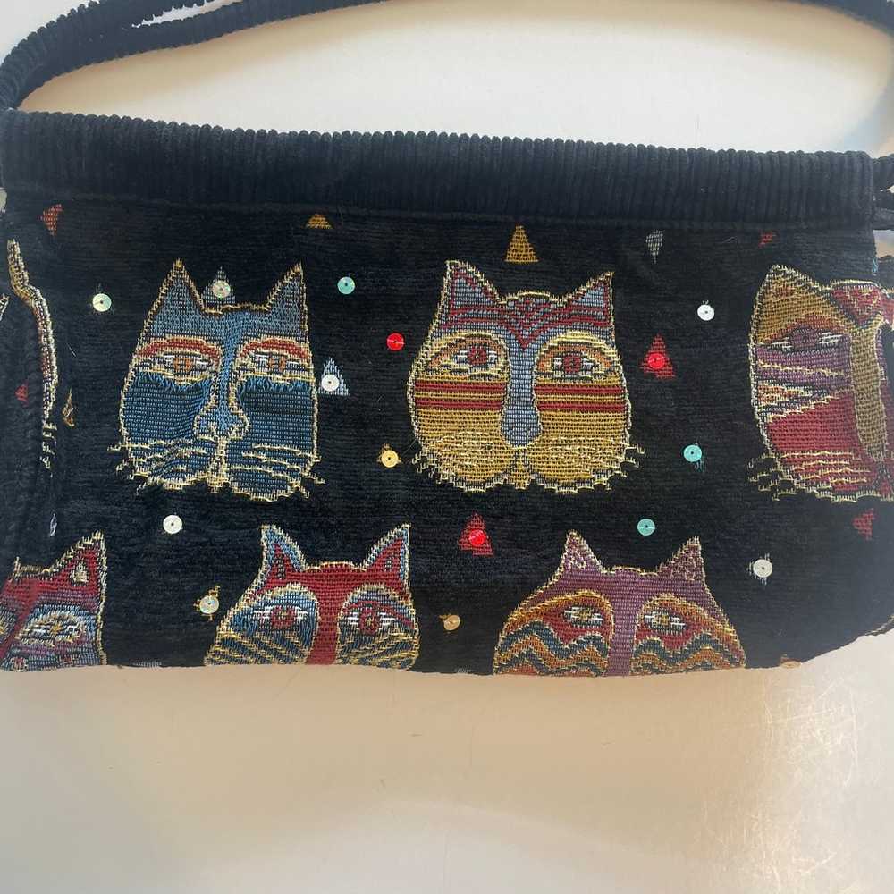 Laurel Burch Purse Lot ~ 3 Vintage Bags for Cat L… - image 7