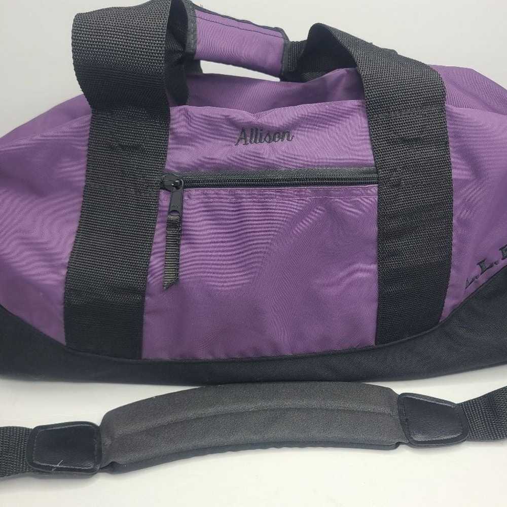 LL Bean Adventure Large Duffle Purple - image 2