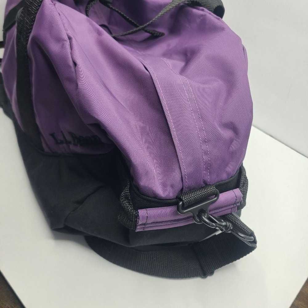 LL Bean Adventure Large Duffle Purple - image 3