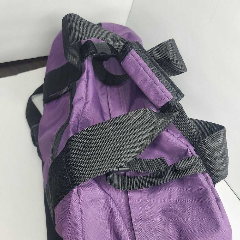 LL Bean Adventure Large Duffle Purple - image 4