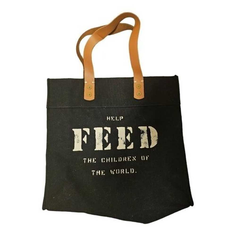 FEED Projects Canvas Tote in Black - image 1