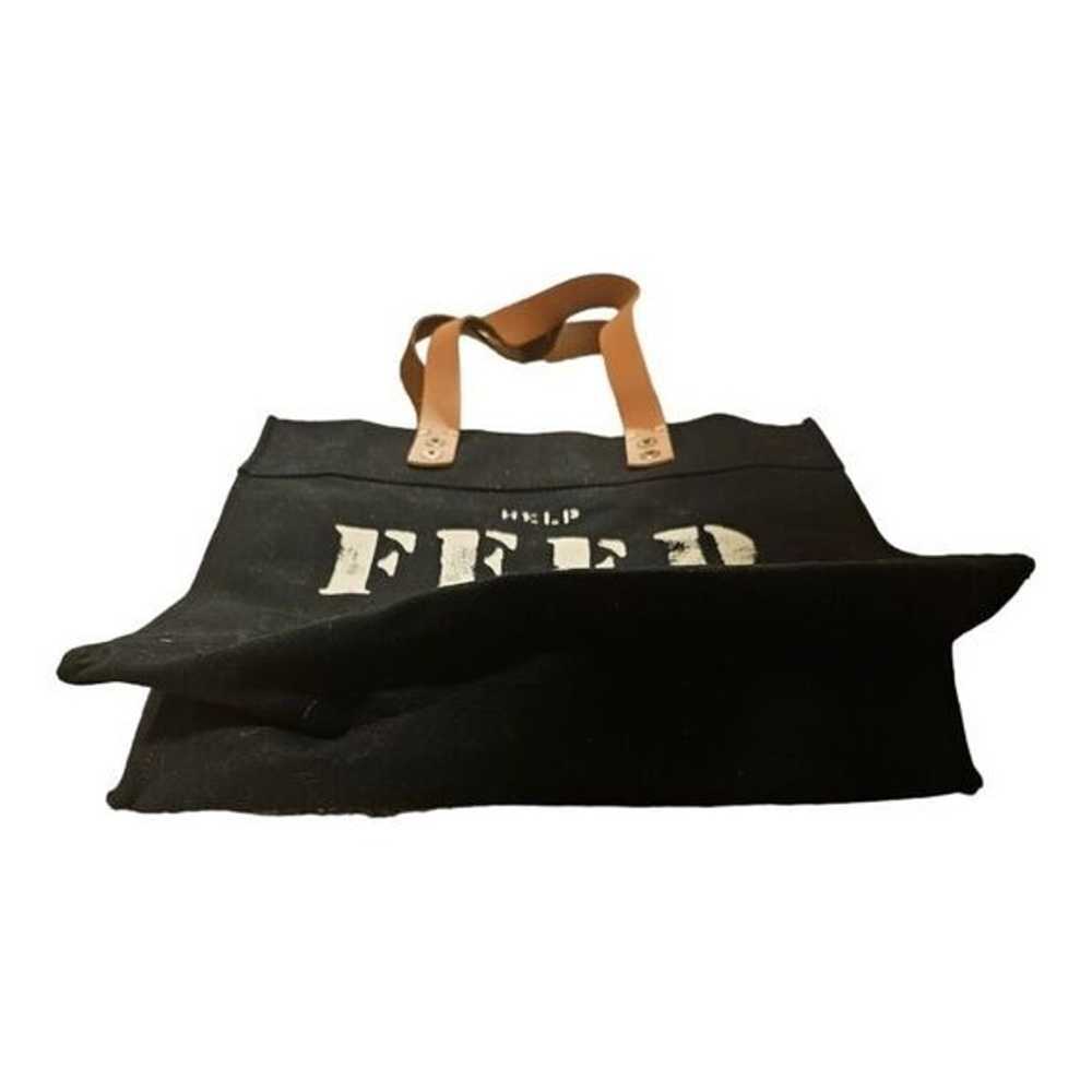 FEED Projects Canvas Tote in Black - image 4