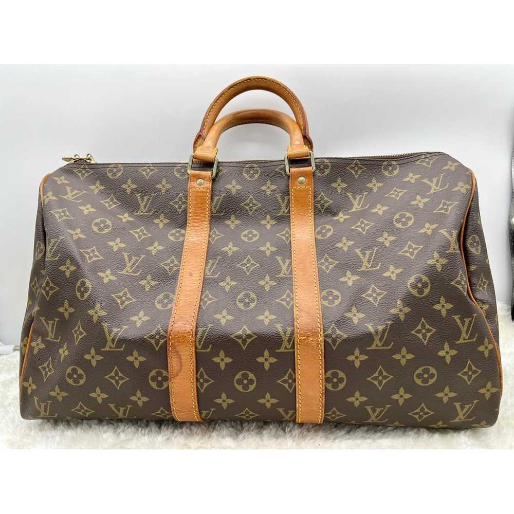 Louis Vuitton Keepall cloth 24h bag - image 2