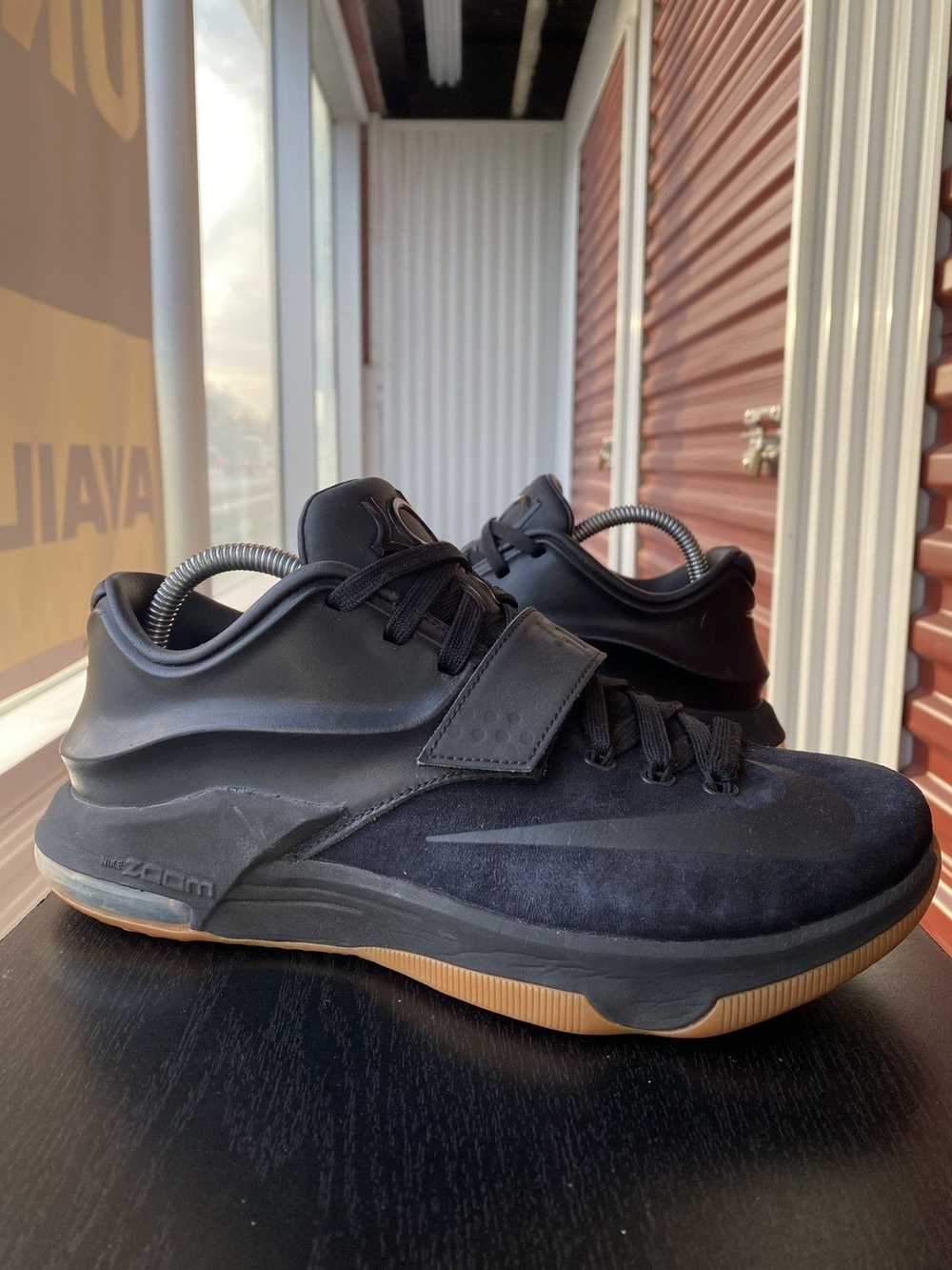 Nike × Vintage Nike KD 7 EXT Suede Qs Black 71759… - image 1