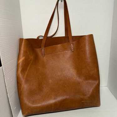 NWT Madewell Transport Tote popular in English saddle