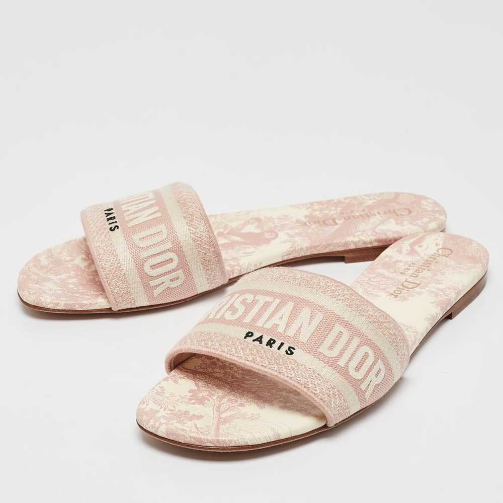 Dior Cloth sandal - image 2