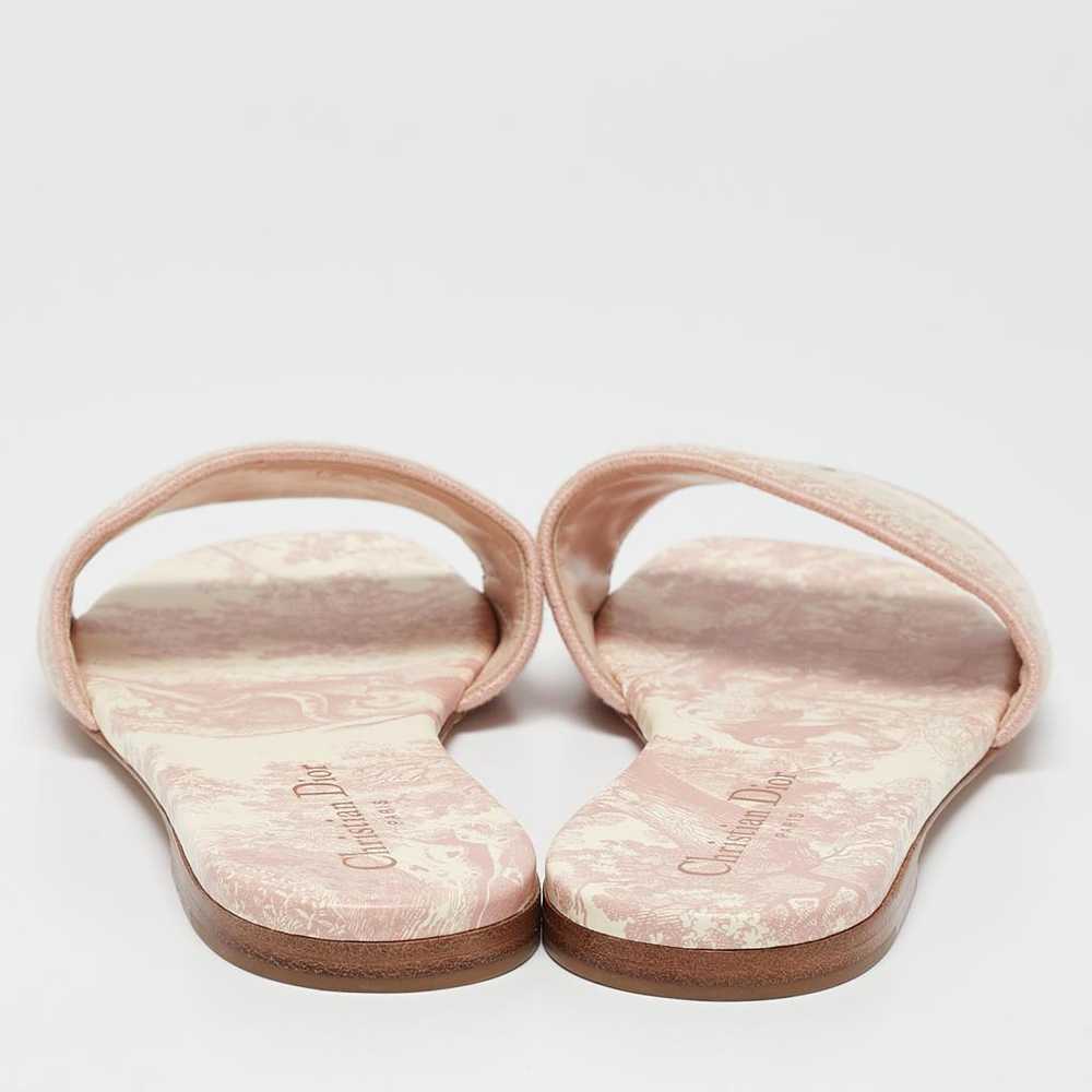 Dior Cloth sandal - image 4