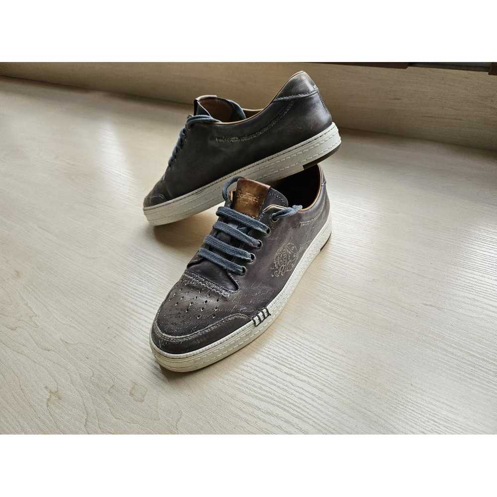 Berluti Leather low trainers - image 3