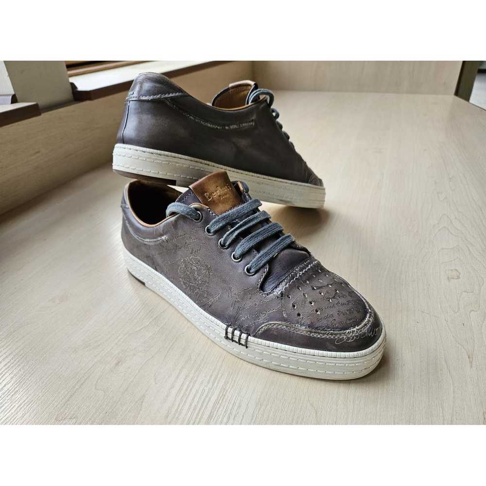 Berluti Leather low trainers - image 5