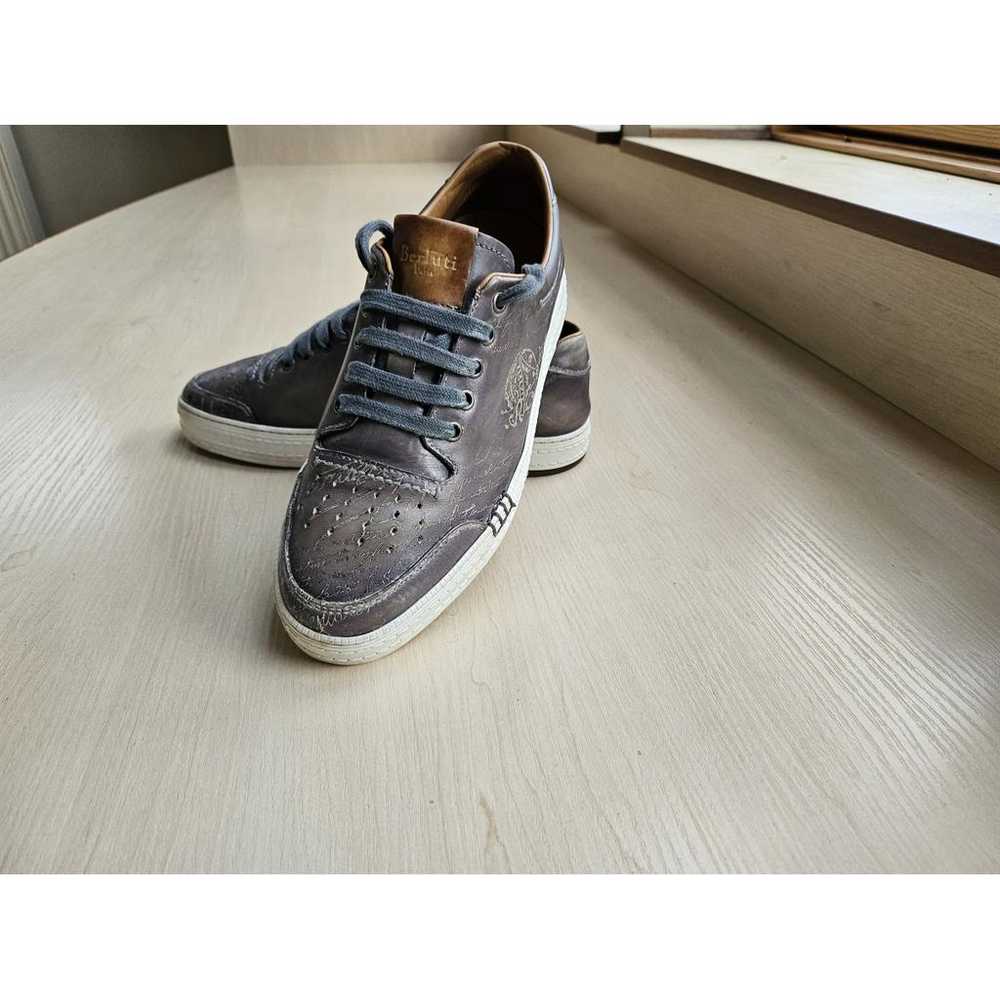 Berluti Leather low trainers - image 6