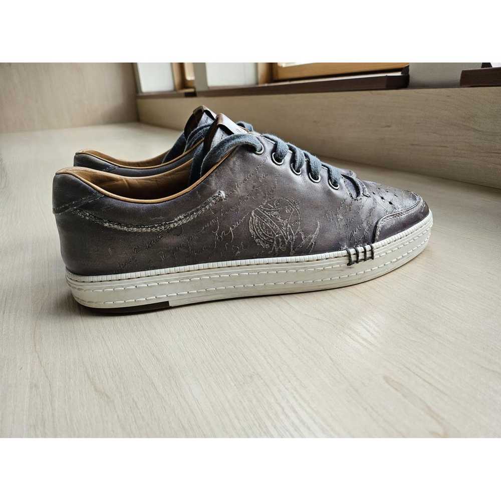 Berluti Leather low trainers - image 9